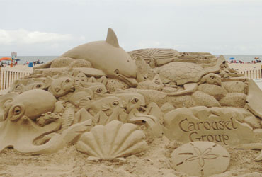 Sand Art Carousel Group