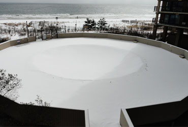 Pool in A Winter